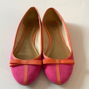 Loft ballet flats, sz 7